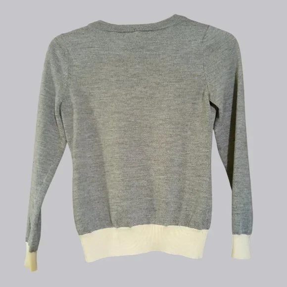 BANANA REPUBLIC Merino Wool Crew Neck Sweater S - EUC - Picture 3 of 7
